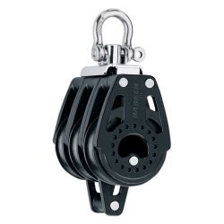 40 mm Harken 2641 Triple Block - Swivel, Becket| Blackburn Marine Harken Sailing Hardware